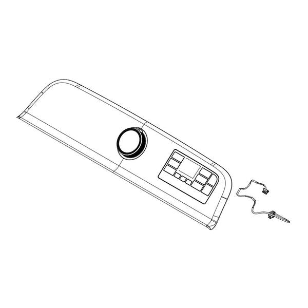 WHIRLPOOL W11419056 DRYER USER INTERFACE ASSEMBLY (GENUINE OEM PART) - Parts Solution Group