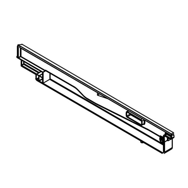 WHIRLPOOL W11427425 REFRIGERATOR SNACK DRAWER SLIDE RAIL LEFT (GENUINE OEM PART) - Parts Solution Group