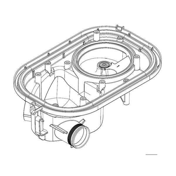 WHIRLPOOL W11443104 DISHWASHER SUMP (GENUINE OEM PART) - Parts Solution Group