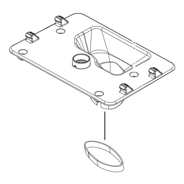 WHIRLPOOL W11448633 ICE CHUTE MT (GENUINE OEM PART) - Parts Solution Group