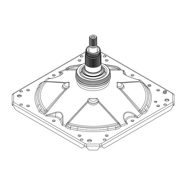 WHIRLPOOL W11449841 WASHER GEAR CASE (GENUINE OEM PART) - Parts Solution Group