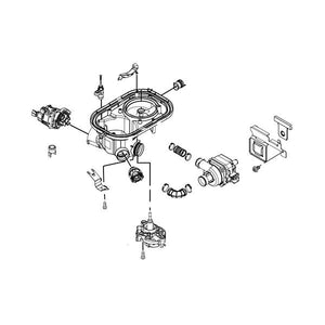 WHIRLPOOL W11460945 DISHWASHER SUMP AND MOTOR ASSEMBLY (GENUINE OEM PART)