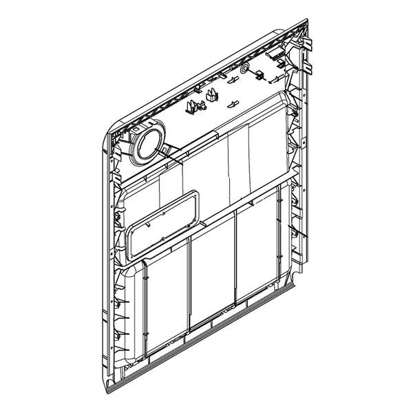 WHIRLPOOL W11467680 DISHWASHER DOOR INNER PANEL (GENUINE OEM PART) - Parts Solution Group