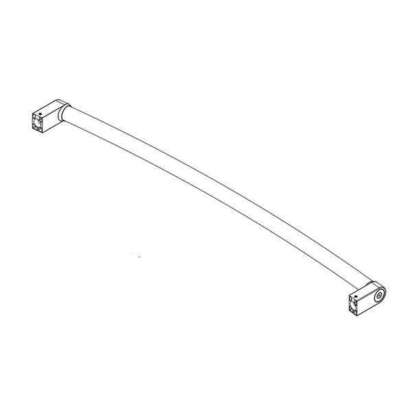 WHIRLPOOL W11488944 REFRIGERATOR FREEZER DOOR HANDLE (GENUINE OEM PART) - Parts Solution Group