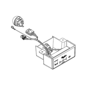 WHIRLPOOL W11496873 FREEZER CONTROL BOX (GENUINE OEM PART)