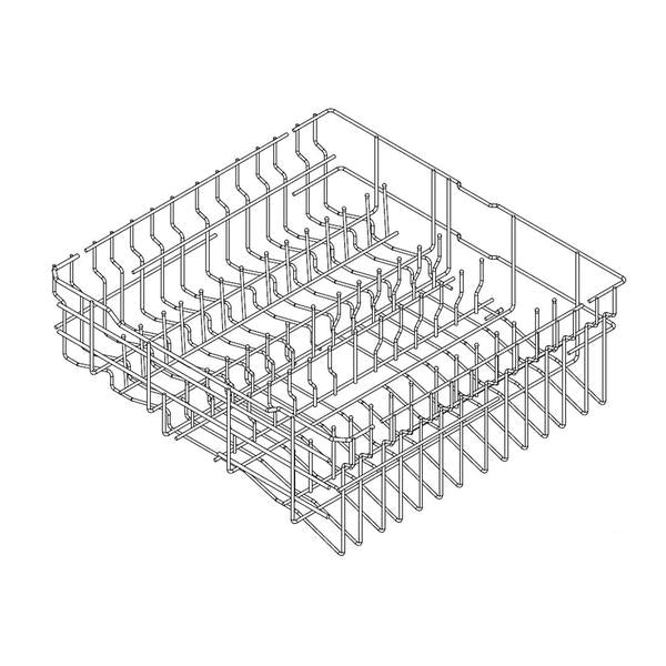 WHIRLPOOL W11501779 DISHWASHER DISHRACK (GENUINE OEM PART) - Parts Solution Group