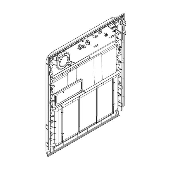 WHIRLPOOL W11513971 DISHWASHER DOOR INNER PANEL (GENUINE OEM PART) - Parts Solution Group