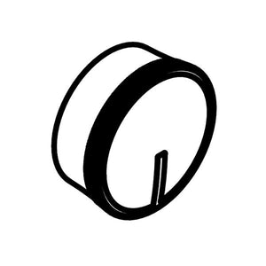 WHIRLPOOL W11517335 RANGE SURFACE ELEMENT KNOB (GENUINE OEM PART)