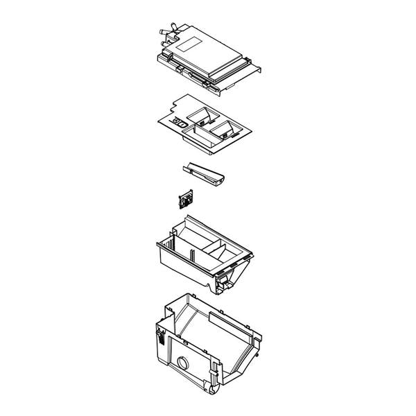 WHIRLPOOL W11524105 WASHER DISPENSER DRAWER ASSEMBLY (GENUINE OEM PART) - Parts Solution Group