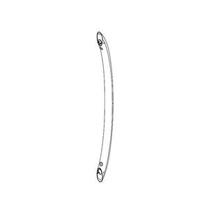WHIRLPOOL W11542651 REFRIGERATOR DOOR HANDLE (STAINLESS) (GENUINE OEM PART)