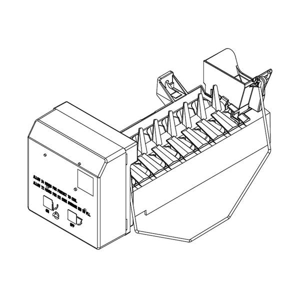 WHIRLPOOL W11565638 REFRIGERATOR ICE MAKER (GENUINE OEM PART) - Parts Solution Group