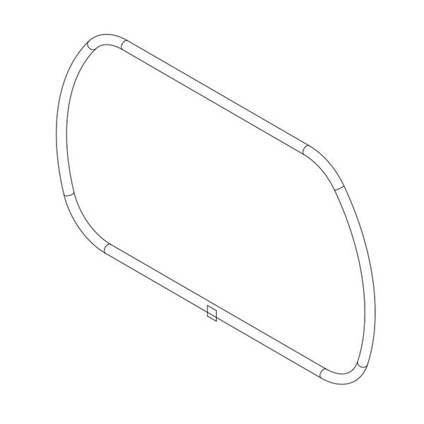 WHIRLPOOL W11596131 DRYER DOOR SEAL (GENUINE OEM PART) - Parts Solution Group