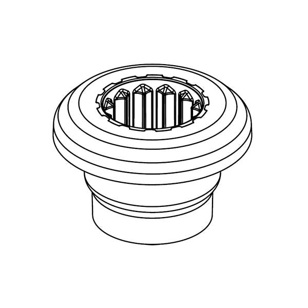 WHIRLPOOL W11627528 BLENDER DRIVE COUPLING (GENUINE OEM PART)