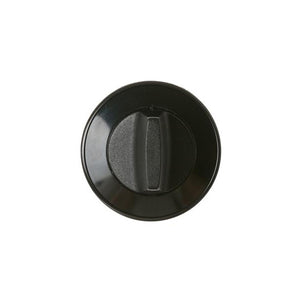 GE APPLIANCE WB03K10007 KNOB-TOP BURNER (BLACK) (GENUINE OEM PART)