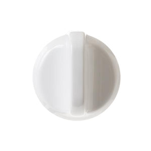GE APPLIANCE WB03K10013 RANGE BURNER CONTROL KNOB (WHITE) (genuine oem part)