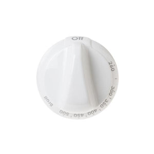 GE APPLIANCE WB03K10244 RANGE THERMOSTAT KNOB (WHITE) (GENUINE OEM PART)