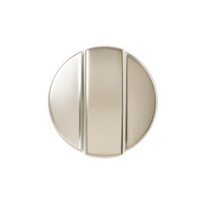 GE APPLIANCE WB03K10259 RANGE OVEN KNOB - STAINLESS STEEL (GENUINE OEM PART)