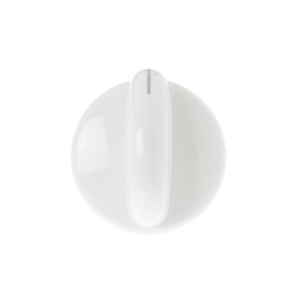 GE APPLIANCE WB03T10219 KNOB &amp; CLIP ASM (GE-WHT) (GENUINE OEM PART) - Parts Solution Group