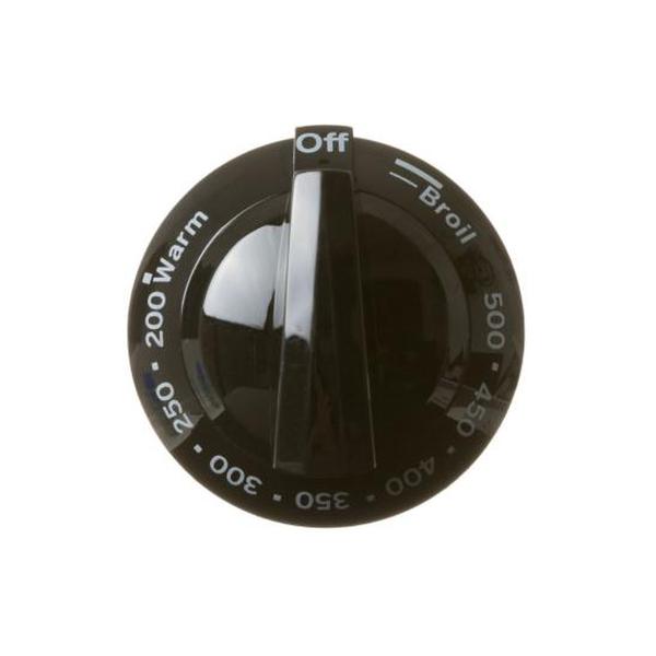 GE APPLIANCE WB03X21367 RANGE THERMOSTAT KNOB (BLACK) (GENUINE OEM PART) - Parts Solution Group