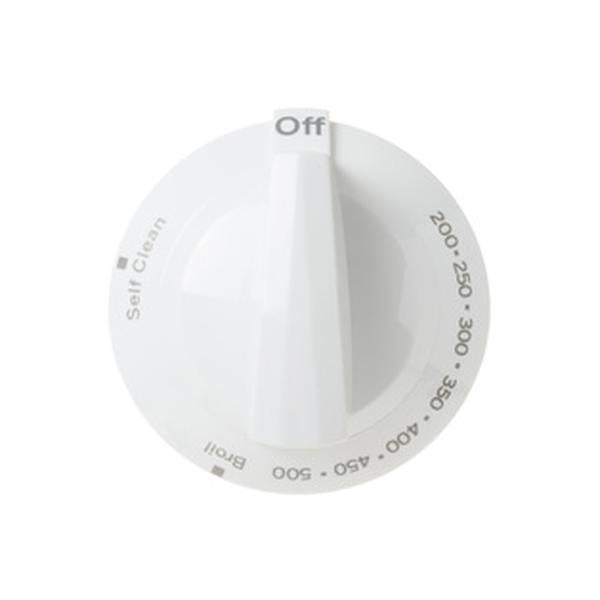 GE APPLIANCE WB03X23606 RANGE THERMOSTAT KNOB - WHITE (GENUINE OEM PART) - Parts Solution Group