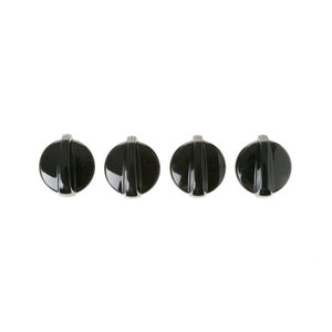 GE APPLIANCE WB03X24084 RANGE KNOB KIT BLACK (GENUINE OEM PART)