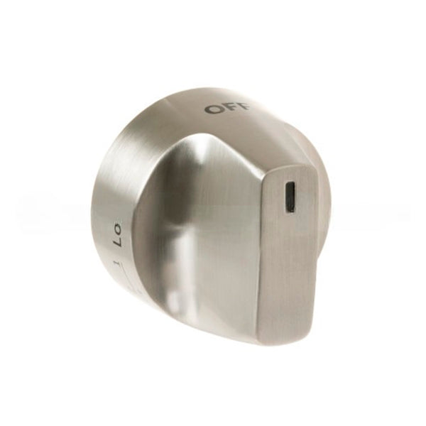 GE APPLIANCE WB03X31662 BRUSHED STAINLESS STEEL GRIDDLE KNOB (GENUINE OEM PART)