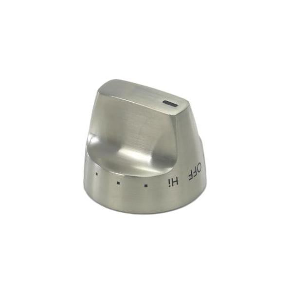 GE APPLIANCE WB03X31671 STAINLESS STEEL CONTROL KNOB (GENUINE OEM PART) - Parts Solution Group