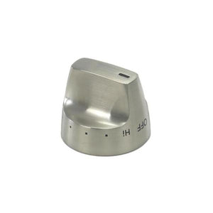 GE APPLIANCE WB03X31671 STAINLESS STEEL CONTROL KNOB (GENUINE OEM PART)