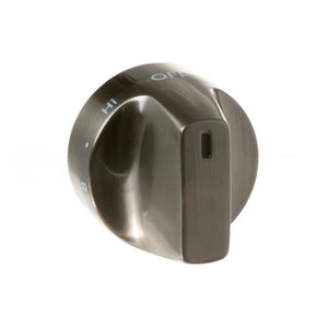 GE APPLIANCE WB03X31890 BRUSHED BLACK SS SINGLE ELEMENT KNOB (GENUINE OEM PART)