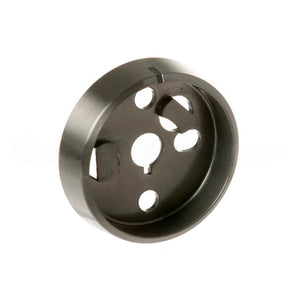 GE APPLIANCE WB03X31953 BRUSHED BLACK STAINLESS KNOB BEZEL (GENUINE OEM PART)