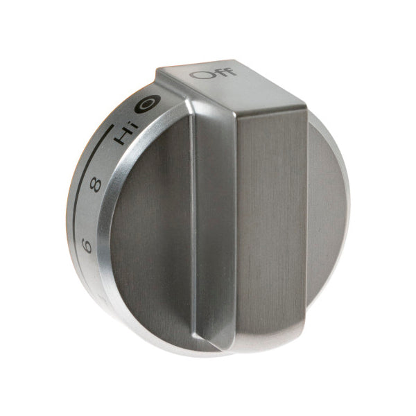GE APPLIANCE WB03X36608 STAINLESS KNOB (GENUINE OEM PART)