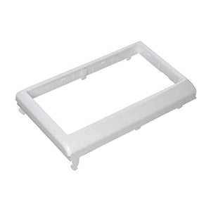 GE APPLIANCE WB07X10195 MICROWAVE CONTROL PANEL FRAME (WHITE) (GENUINE OEM PART)