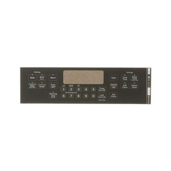 GE APPLIANCE WB07X21417 RANGE CONTROL PANEL - GRAY (GENUINE OEM PART) - Parts Solution Group