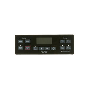 GE APPLIANCE WB07X22803 RANGE CONTROL PANEL - BLACK (GENUINE OEM PART)