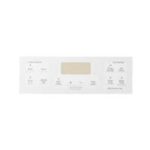 GE APPLIANCE WB07X25206 RANGE CONTROL PANEL - WHITE (GENUINE OEM PART) - Parts Solution Group