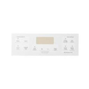 GE APPLIANCE WB07X25206 RANGE CONTROL PANEL - WHITE (GENUINE OEM PART)