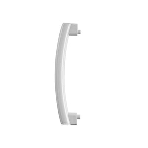 GE APPLIANCE WB15X26508 HANDLE ASSEMBLY (WHITE) (GENUINE OEM PART)