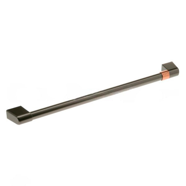 GE APPLIANCE WB15X33366 BRUSHED BLACK HANDLE W/CAF BAND (GENUINE OEM PART)