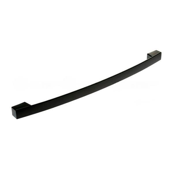 GE APPLIANCE WB15X42628 HANDLE &amp; ENDCAP ASSEMBLY (BLACK) (GENUINE OEM PART)