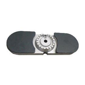GE APPLIANCE WB16X28965 RANGE ASSEMBLY BURNER AND END CAP DUAL OVAL (genuine oem part)