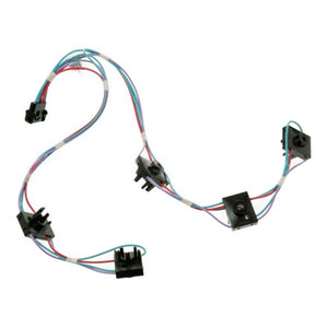 GE APPLIANCE WB18X27601 HARNESS SWITCH DUAL (GENUINE OEM PART)
