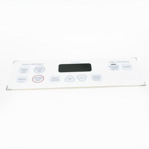 GE APPLIANCE WB27K10130 RANGE OVEN CONTROL OVERLAY (genuine oem part)