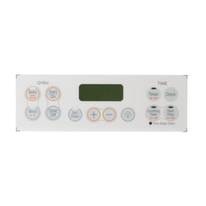 GE APPLIANCE WB27K10170 RANGE CONTROL PANEL OVERLAY (genuine oem part)