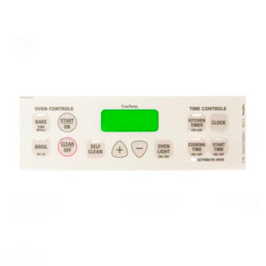 GE APPLIANCE WB27T10514 FACEPLATE GRAPHICS ASM (GENUINE OEM PART)