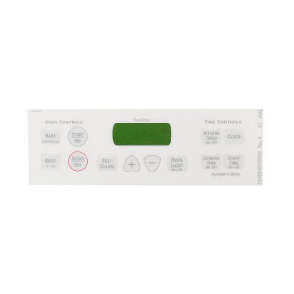 GE APPLIANCE WB27T10677 FACEPLATE GRAPHICS (genuine oem part) - Parts Solution Group