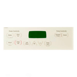 GE APPLIANCE WB27T11015 FACEPLATE GRAPHICS (BQ) (GENUINE OEM PART)