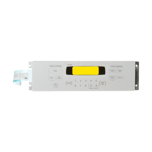 GE APPLIANCE WB27T11078 KEYPANEL SUPT ASSEMBLY WHITE (genuine oem part)