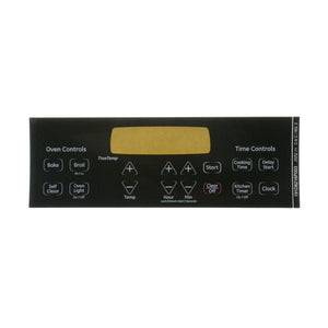 GE APPLIANCE WB27T11229 WALL OVEN CONTROL FACEPLATE (genuine oem part)