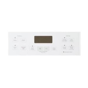 GE APPLIANCE WB27T11512 RANGE FACEPLATE GRAPHICS (genuine oem part)