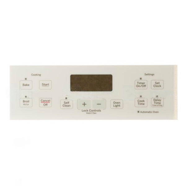 GE APPLIANCE WB27T11513 FACEPLATE GRAPHICS (BQ) (GENUINE OEM PART)